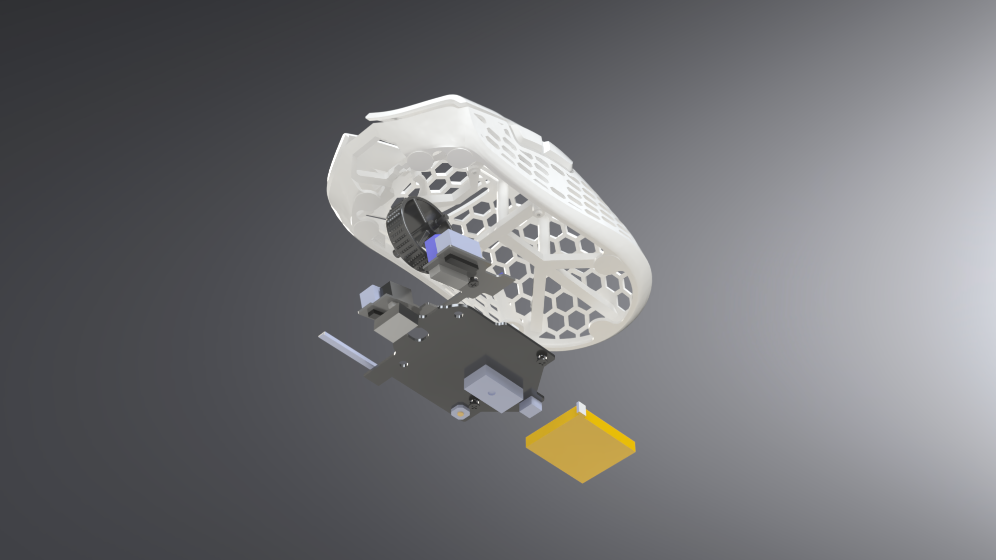 Razer Viper V3 Pro exploded view