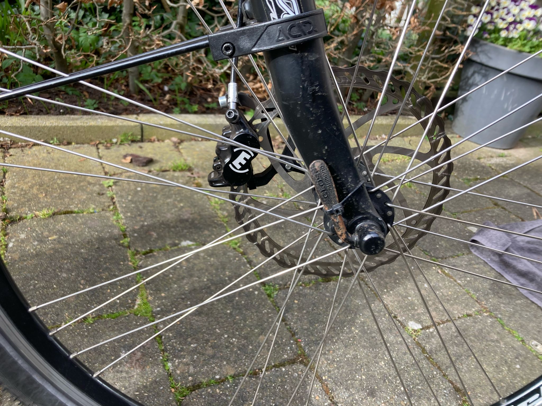 Picture new front brake